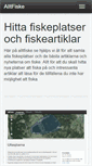 Mobile Screenshot of alltfiske.se